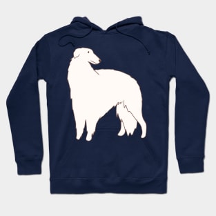 borzoi dog illustration Hoodie